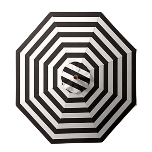 umbrella, tilt umbrella, black and white, outdoor decor