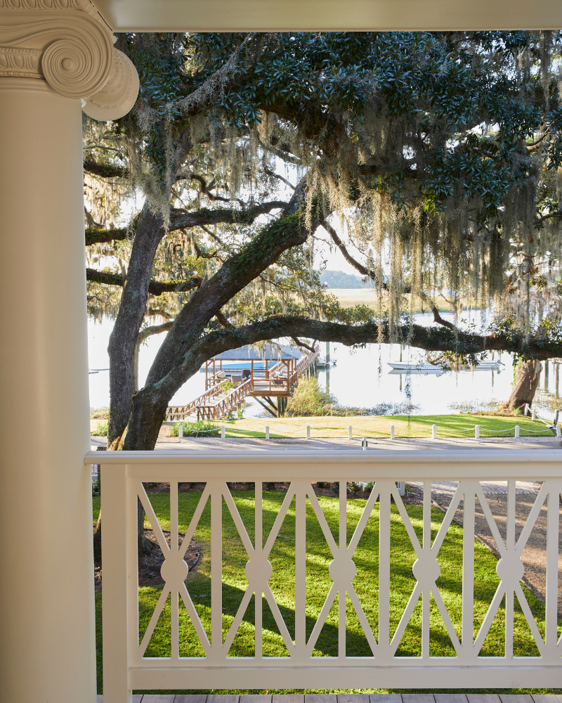 river view from a porch