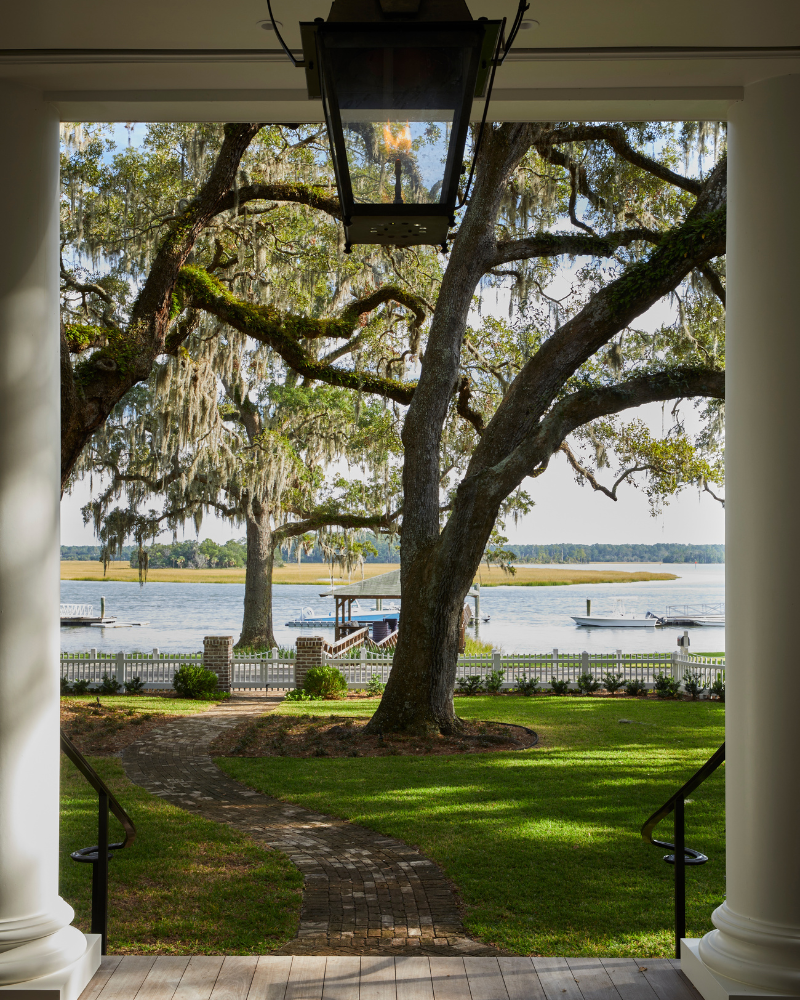 isle of hope savannah georgia river view from a front porch