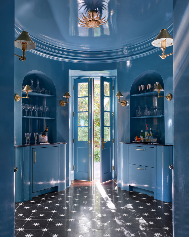 T Blake Segars Architecture atlanta home custom bar