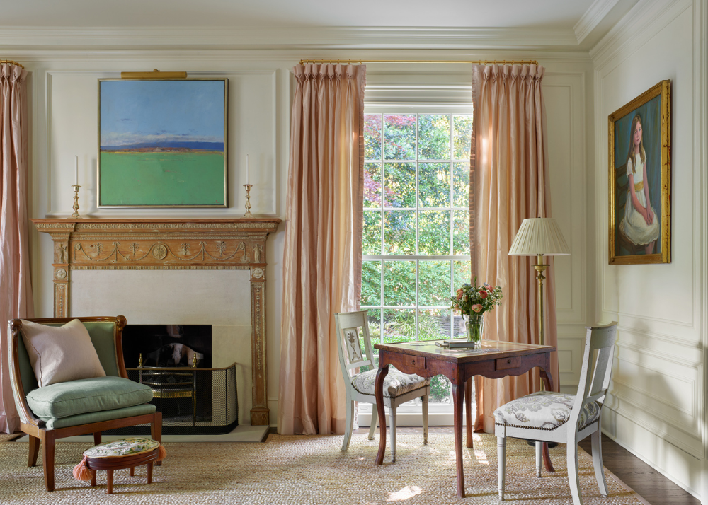 T Blake Segars Architecture atlanta formal living room