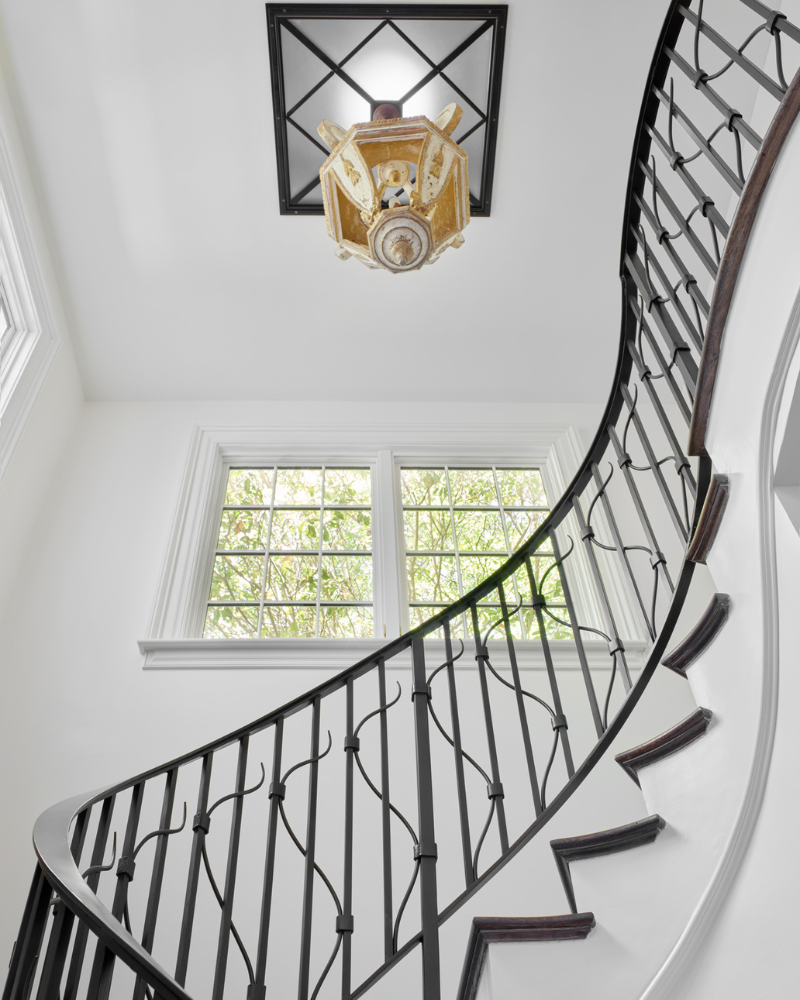 T Blake Segars Architecture atlanta home stairs