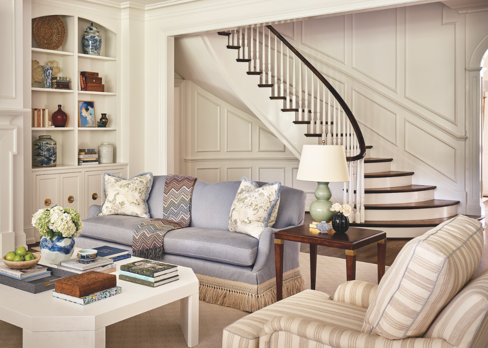 Southern Home Magazine summer cover story- a raleigh home designed by katherine connell design