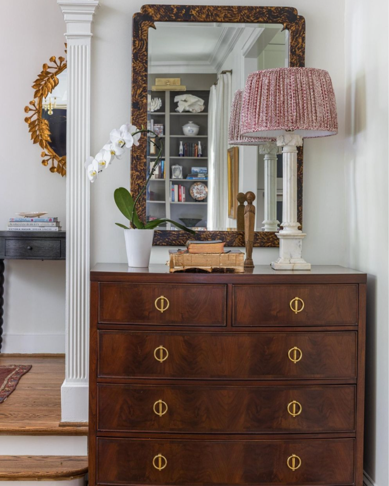 brown english antique