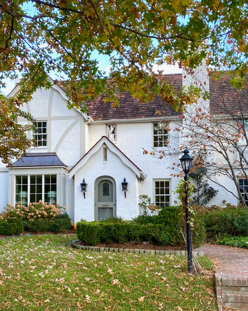 classic charlotte north carolina homes in fall in myers parks, eastover and dilworth
