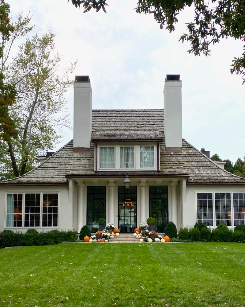 classic charlotte north carolina homes in fall in myers parks, eastover and dilworth